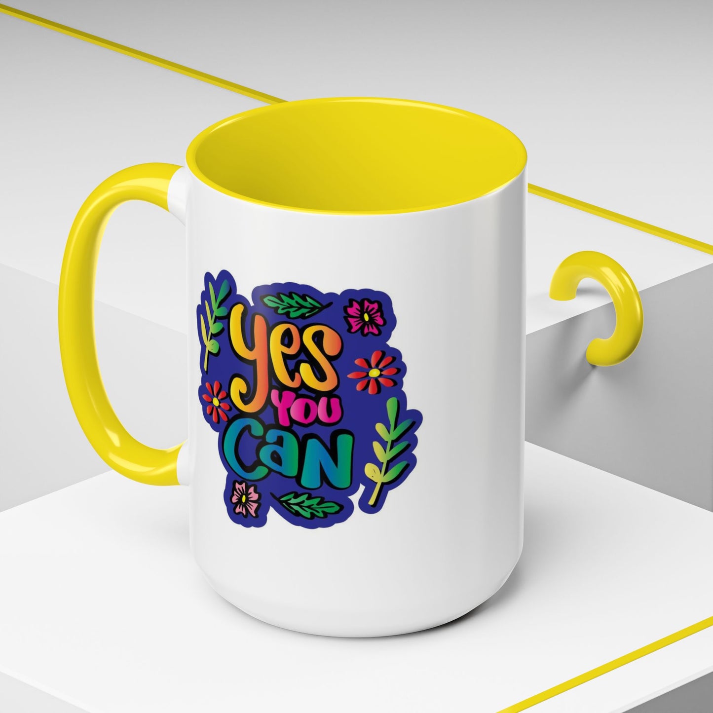 Motivation Mug - Yes You Can Brush