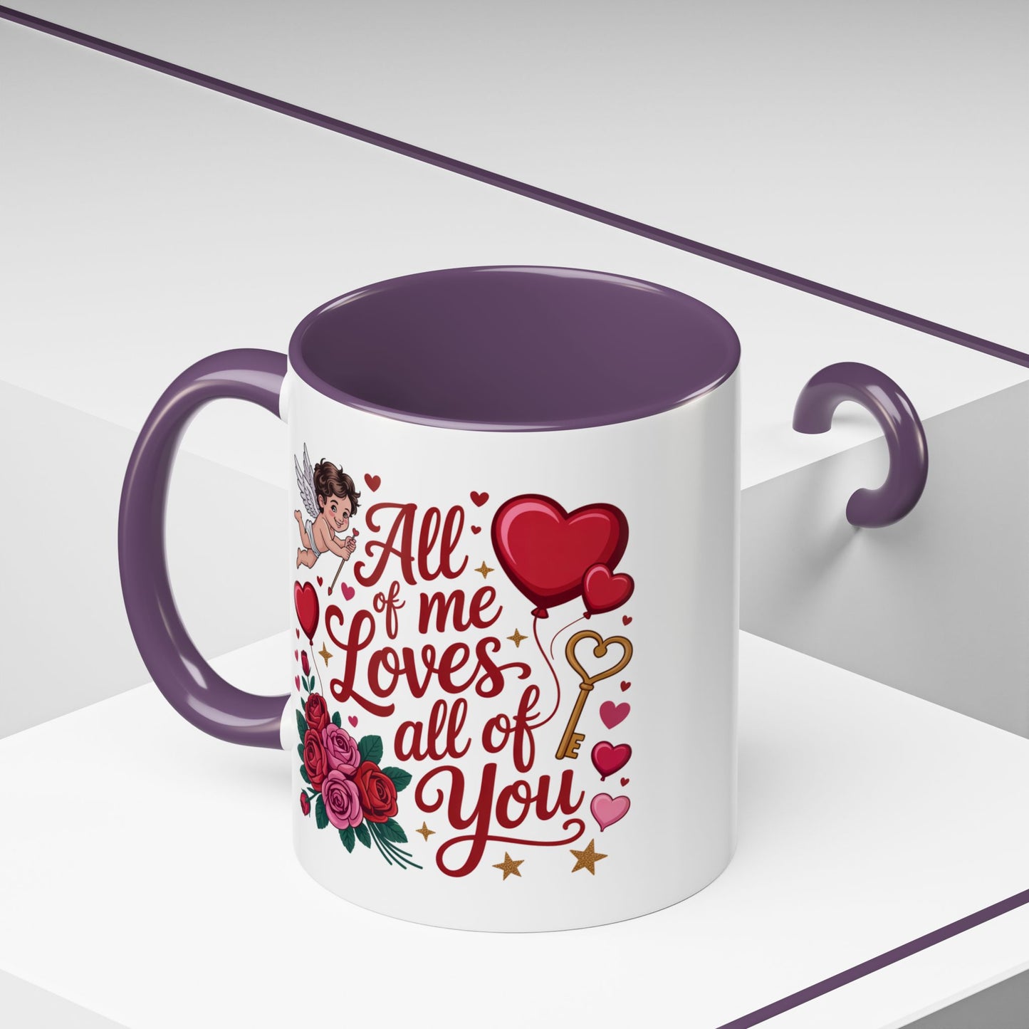 Anniversary Mug - All Of Me Loves