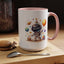 Birthday Mug - Happy Birthday Astronaut, Cake & Balloon