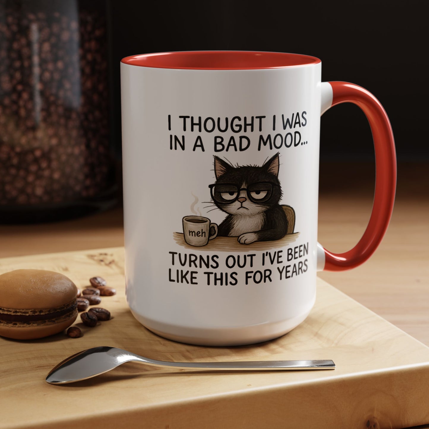Animal Mug - I Thought I Was In a Bad Mood