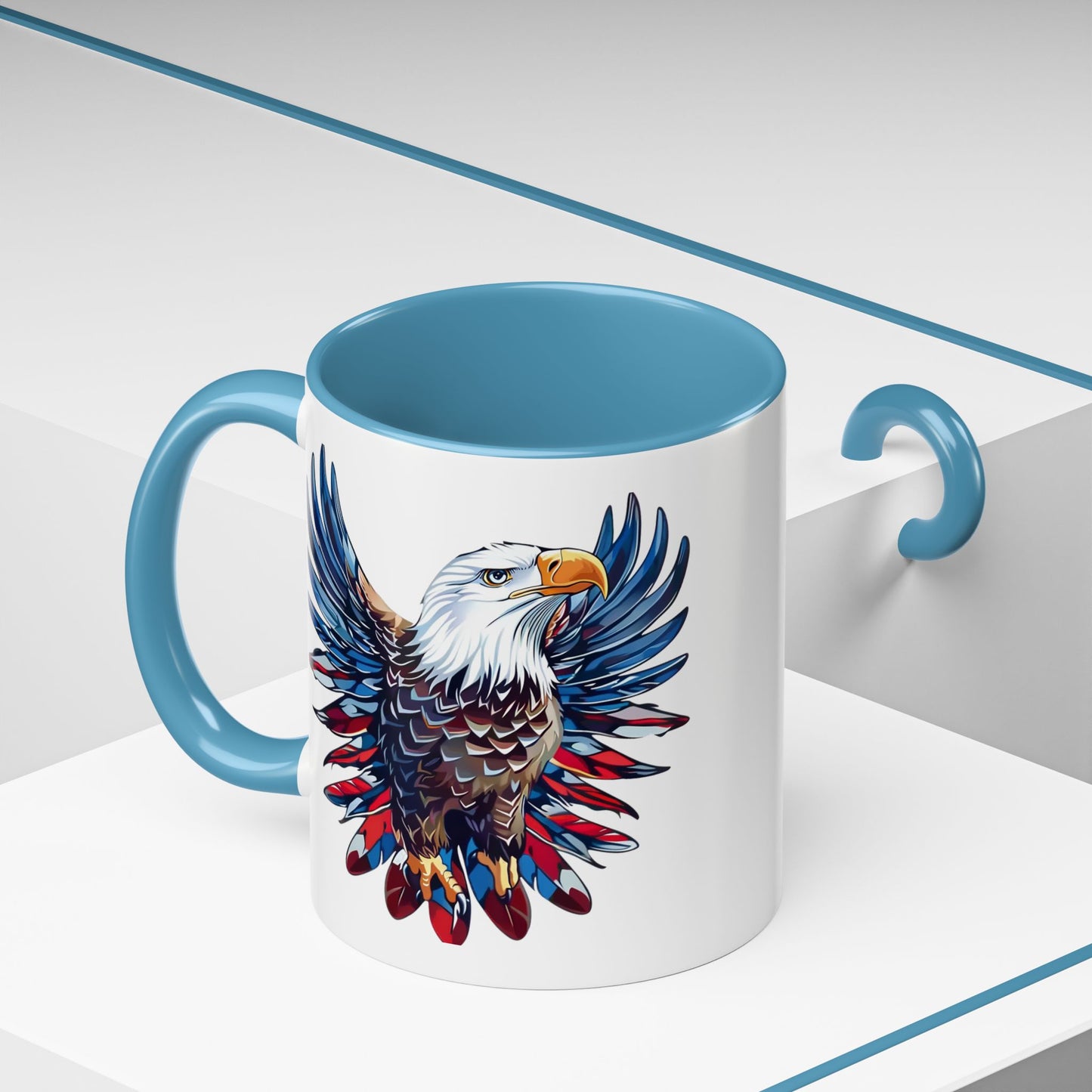 4th of July - Bald Eagle Flag 4