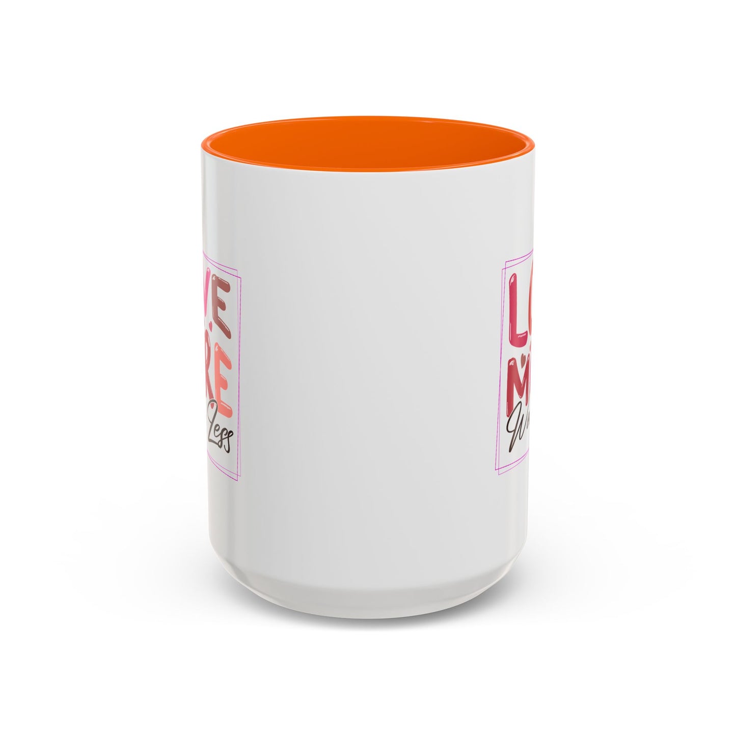 Wellness Mug - Love More Worry Less Frame