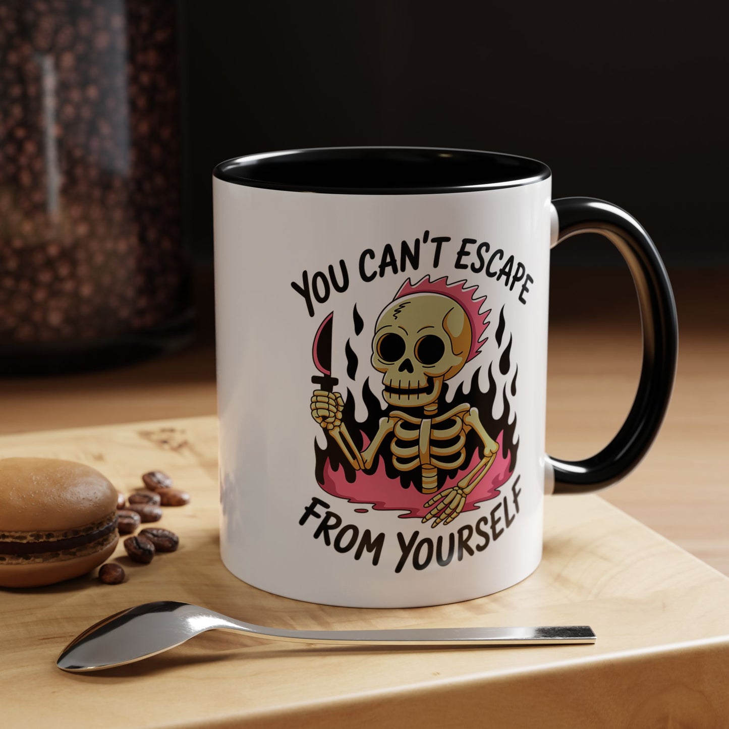 Halloween Mug - You Can't Escape From Yourself