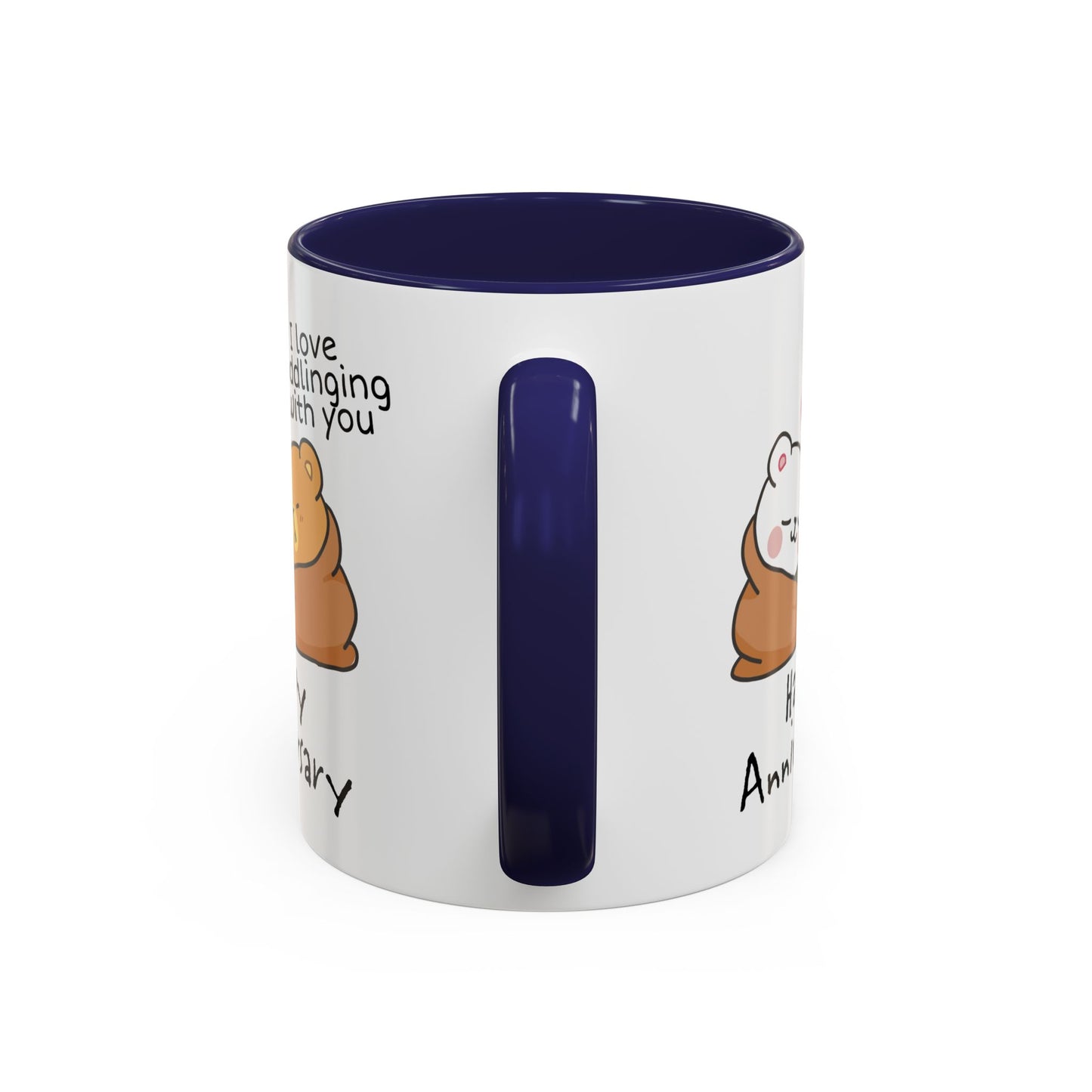 Anniversary Mug - I Love Cuddling With You