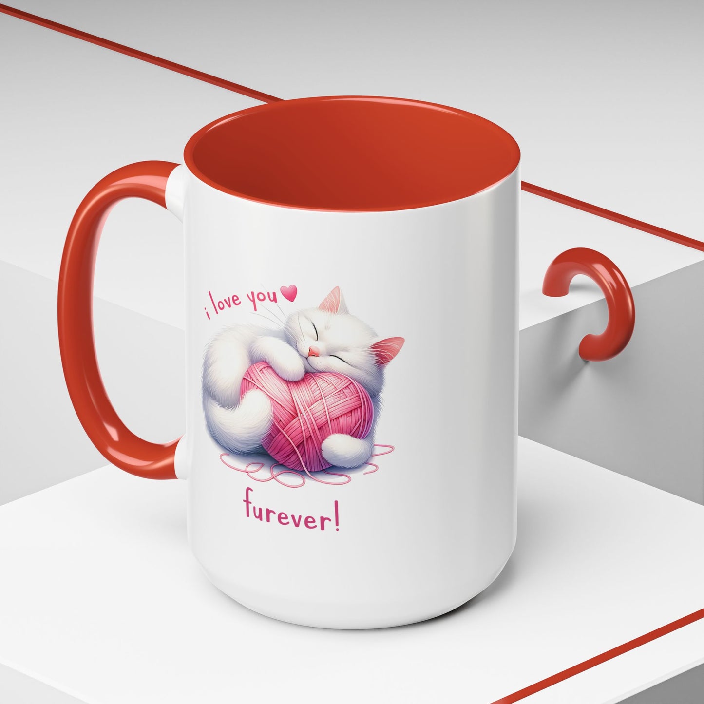 Valentine's Day Mug - I Love You Furever