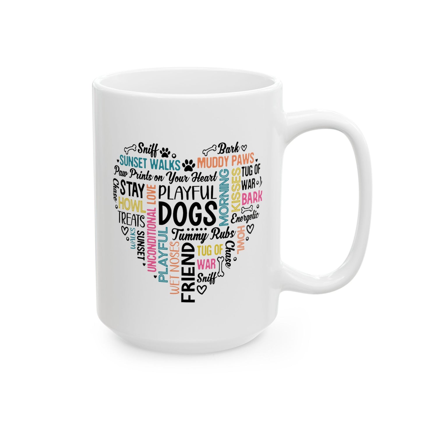 Animal Mug - Dog Mom Heart