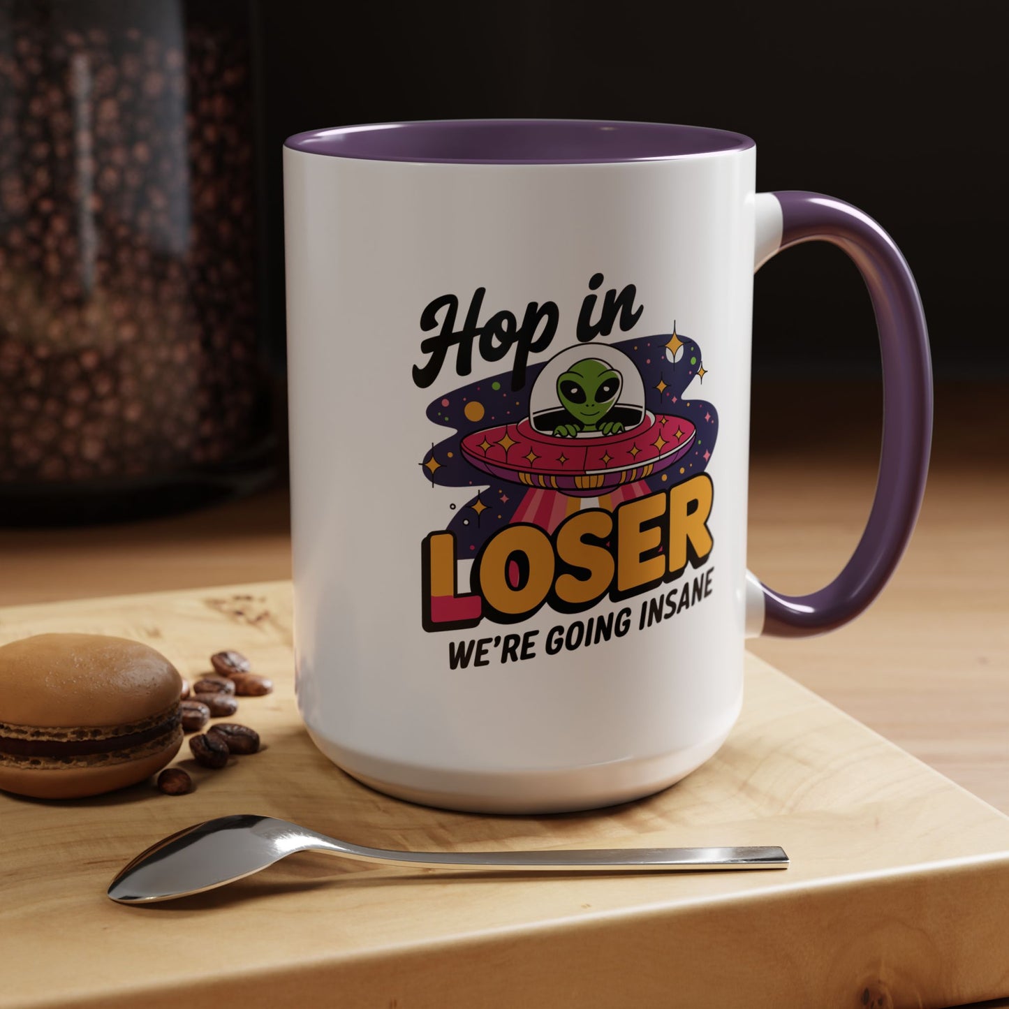 Alien Mug - Hop In Loser