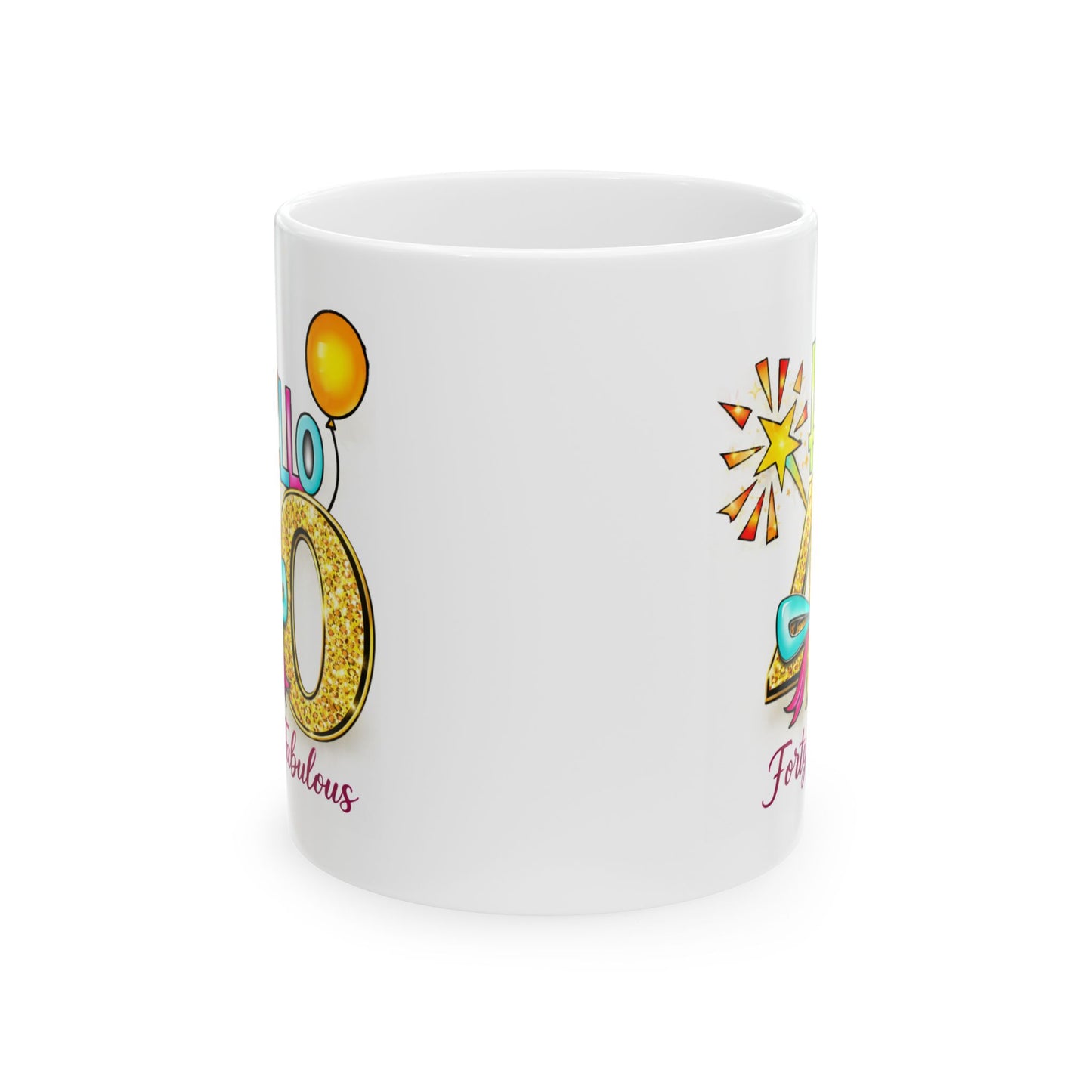 Birthday Mug - Hello 40