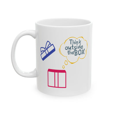 Motivation Mug - Think Outside The Box 2