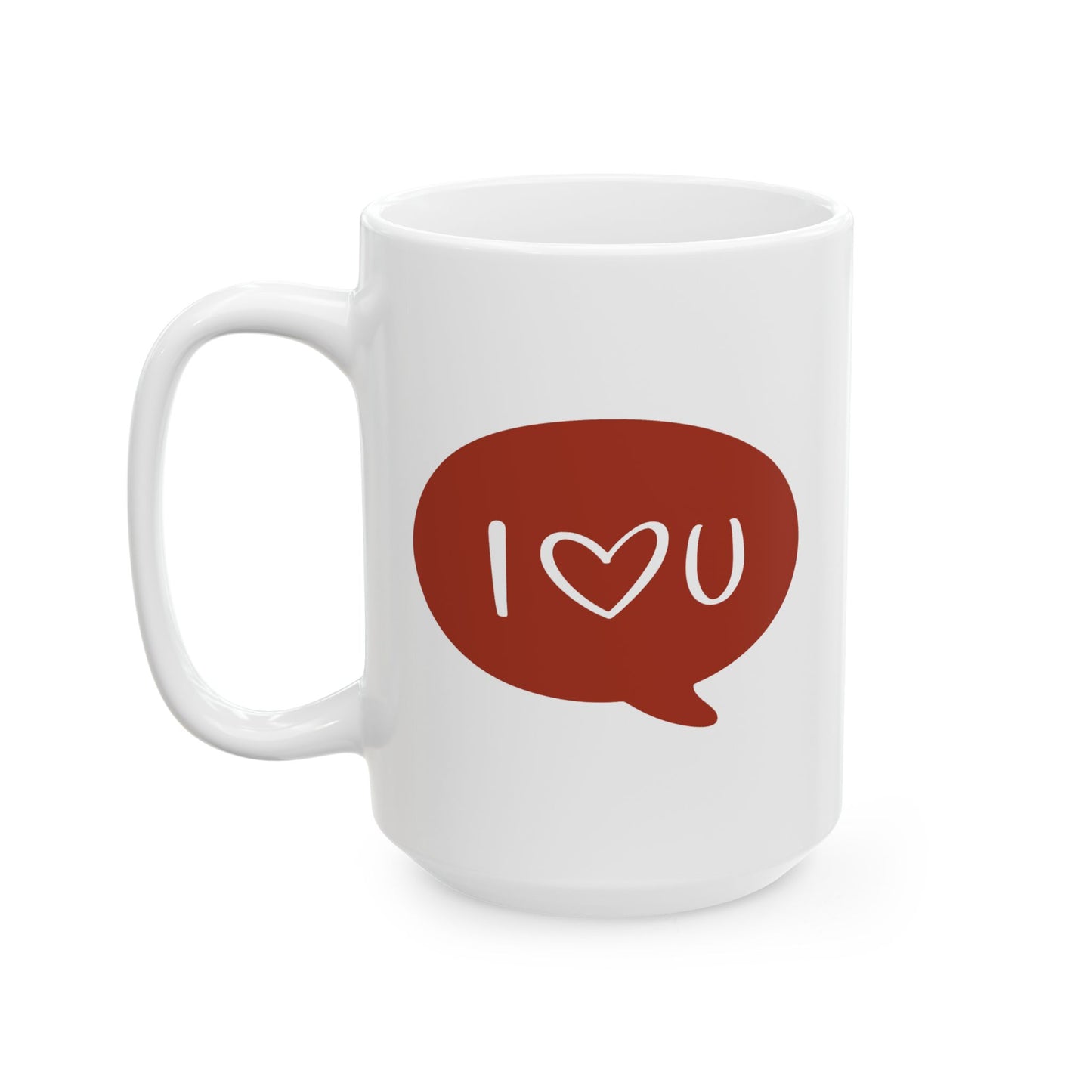 Anniversary Mug - I Love You Message