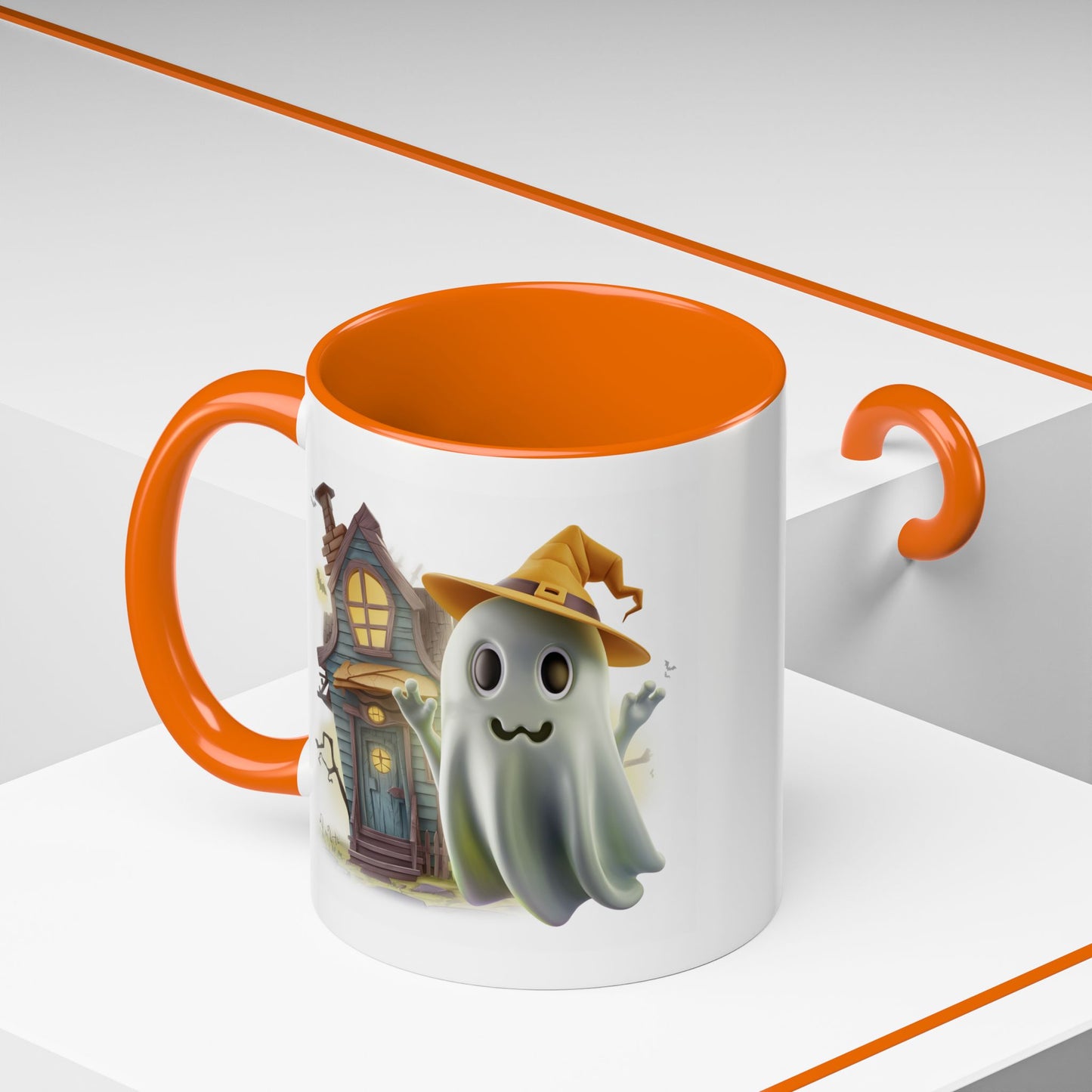 Halloween Mug - Spooky Ghost House