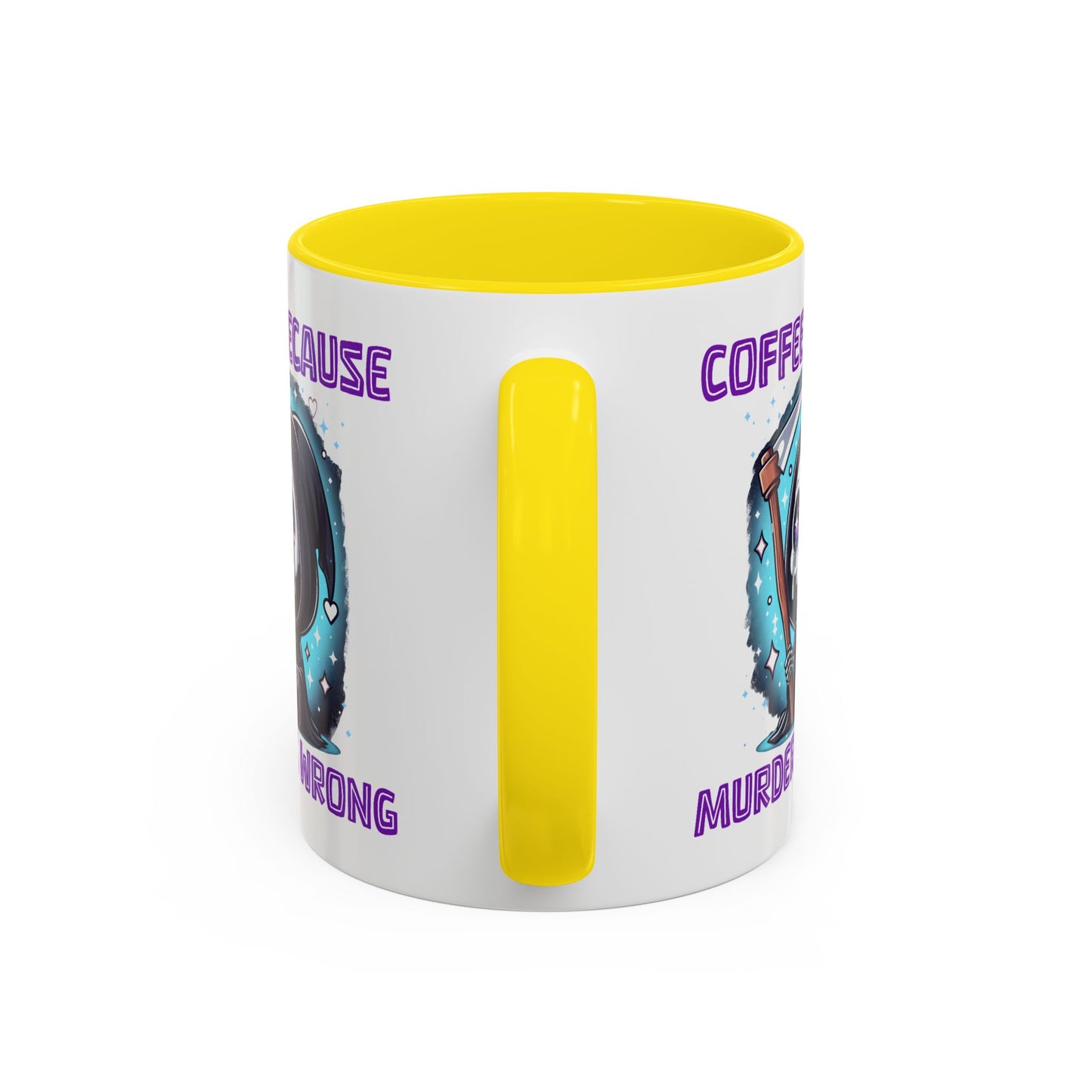 Humor Mug - Coffee Because Murder is Wrong