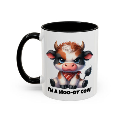 Humor Mug - I'm a Moody Cow