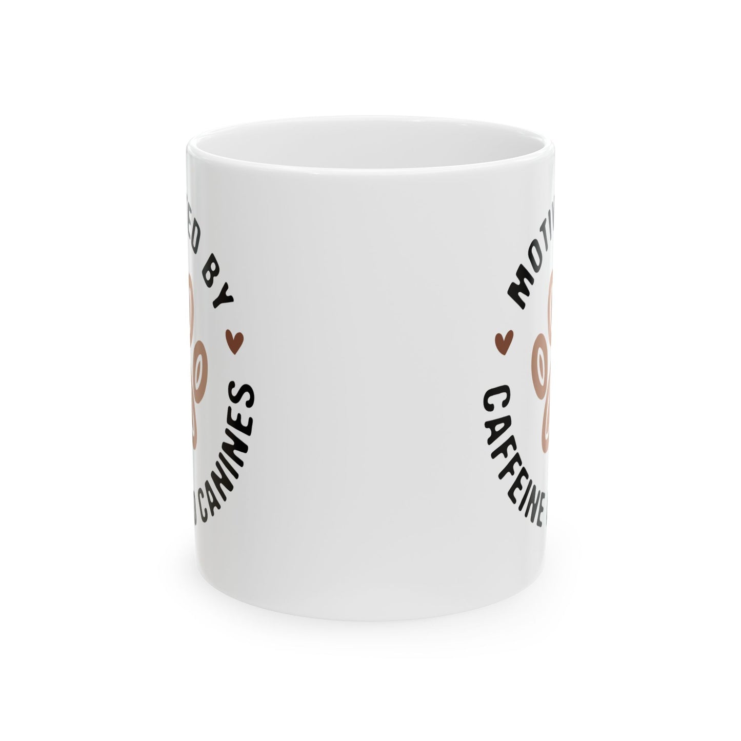 Animal Mug - Motivated By Caffeine and Canines