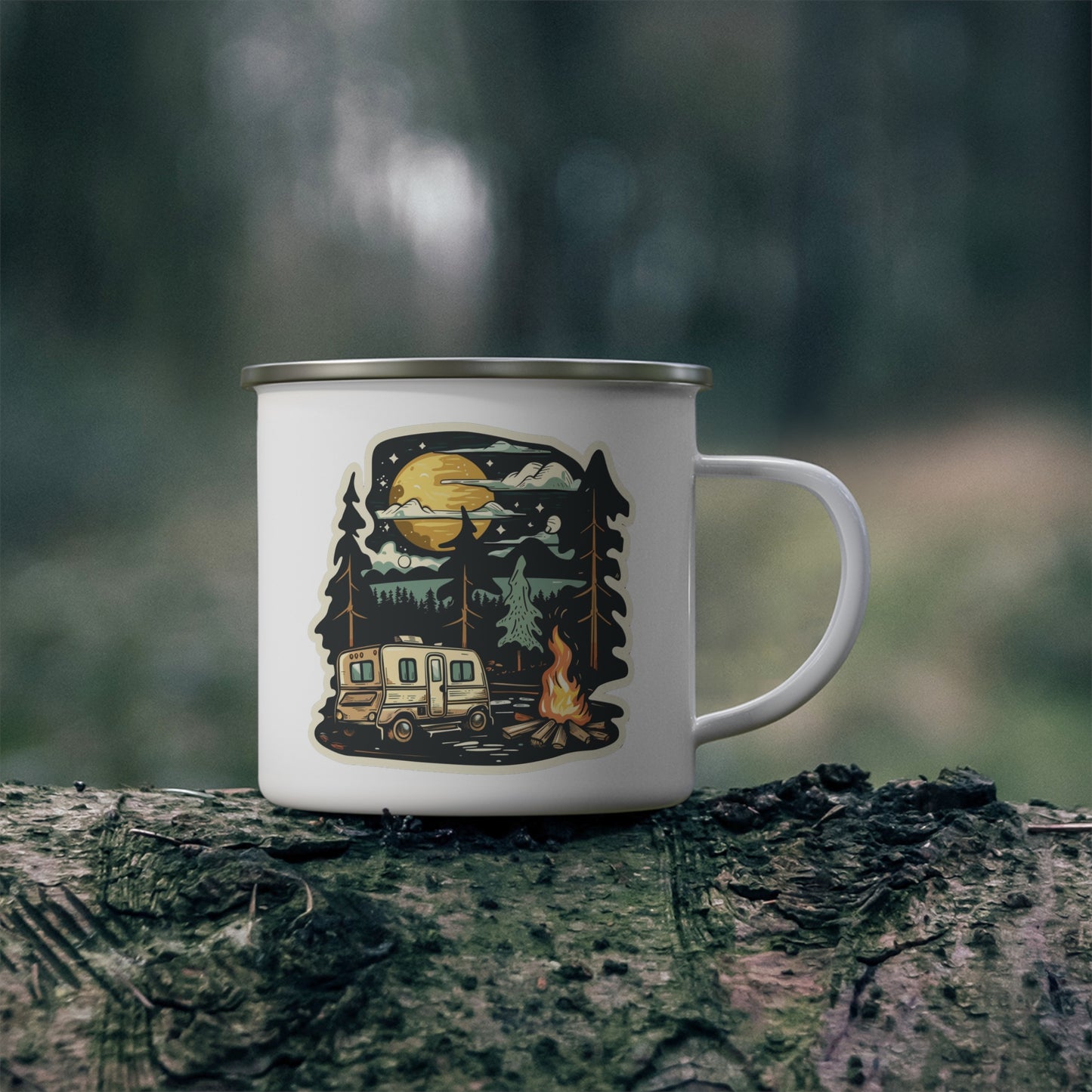 Adventure Mug - Camping Landscape 22