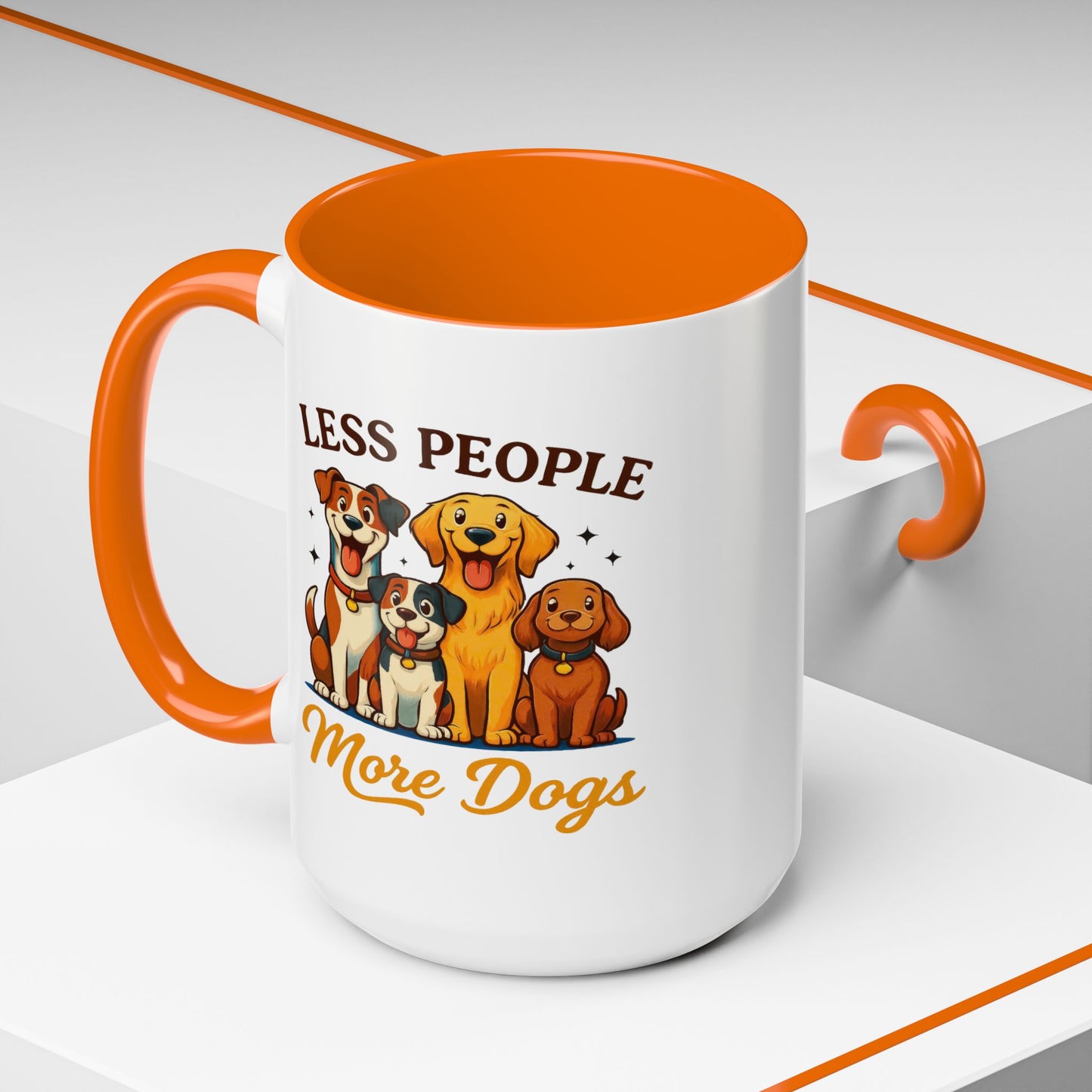 Animal Mug - Less People More Dogs
