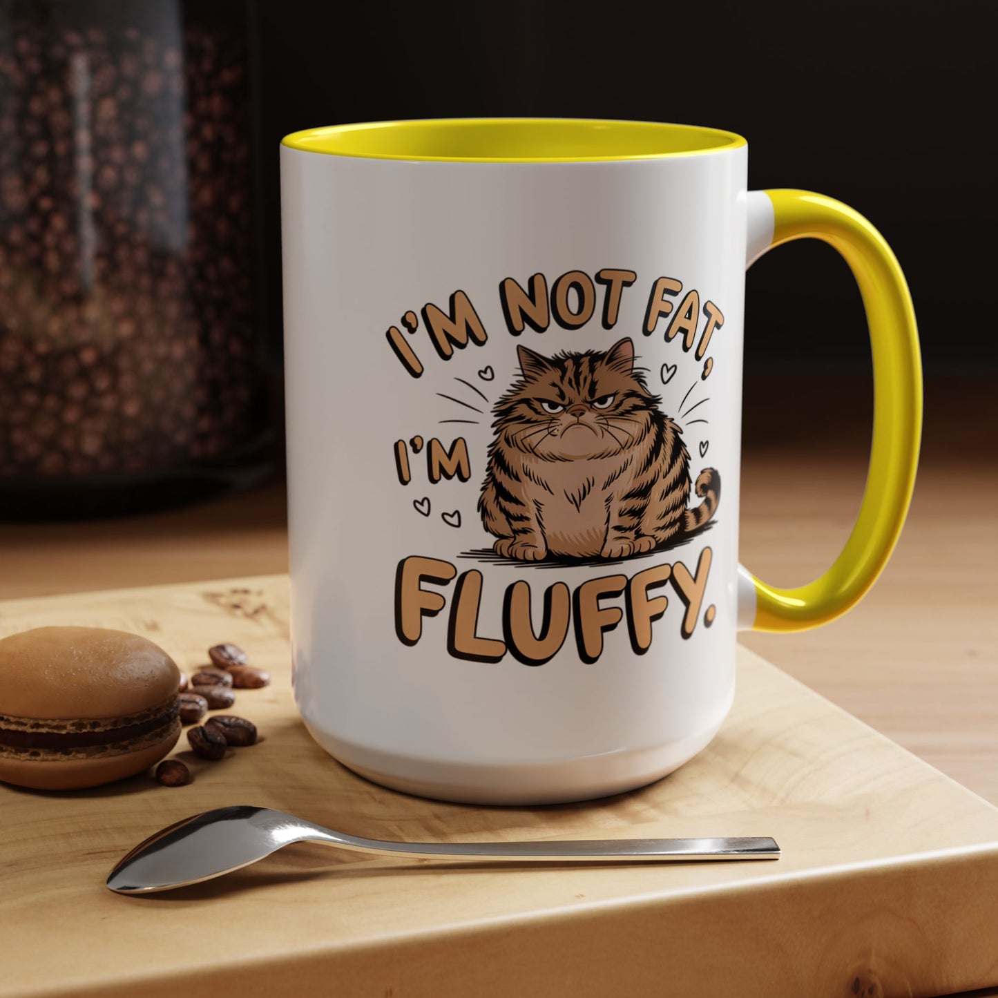 Animal Mug - I'm Not Fat I'm Fluffy
