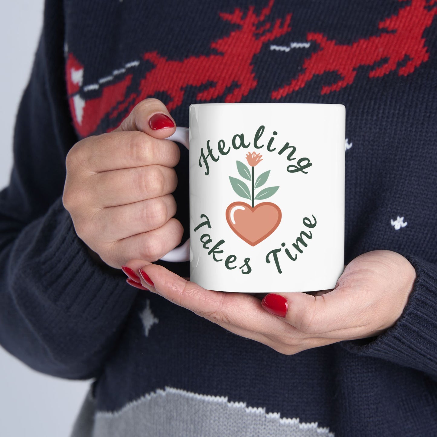 Wellness Mug - Healing Takes Time