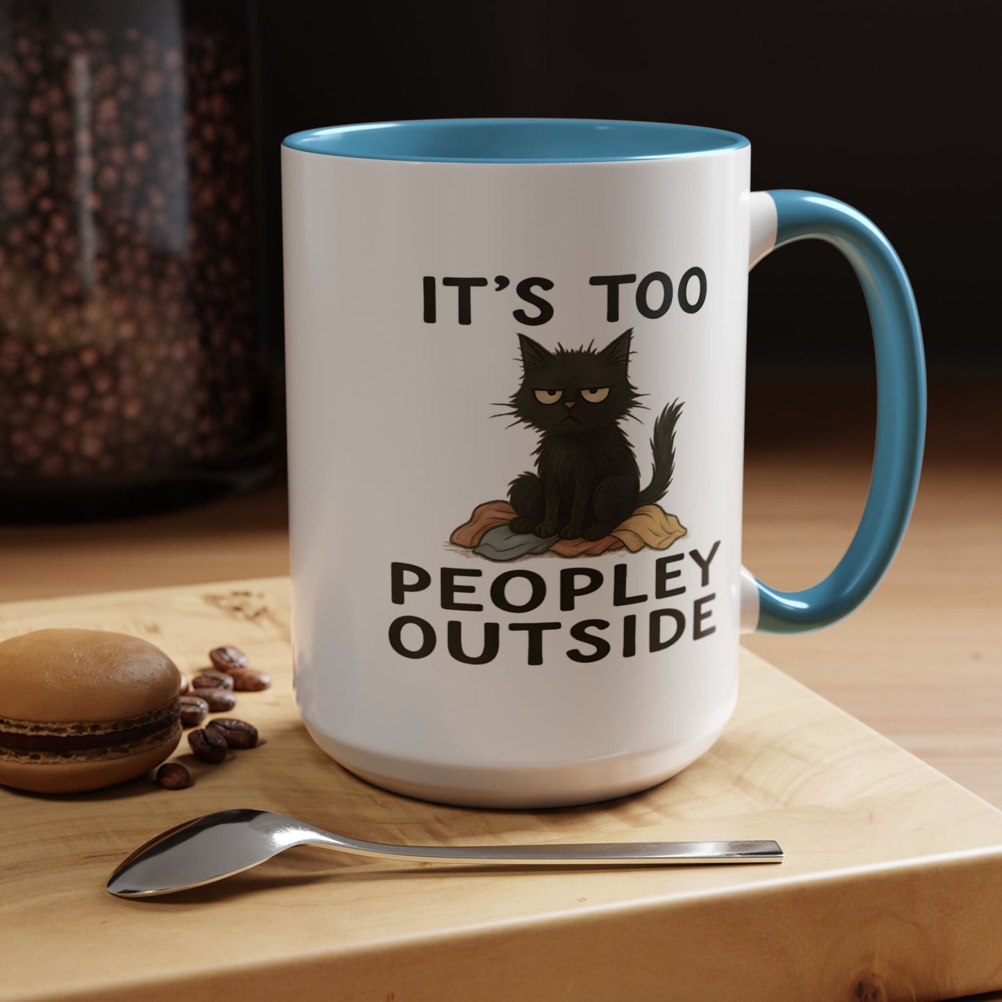 Animal Mug - It's Too Peopley Outside
