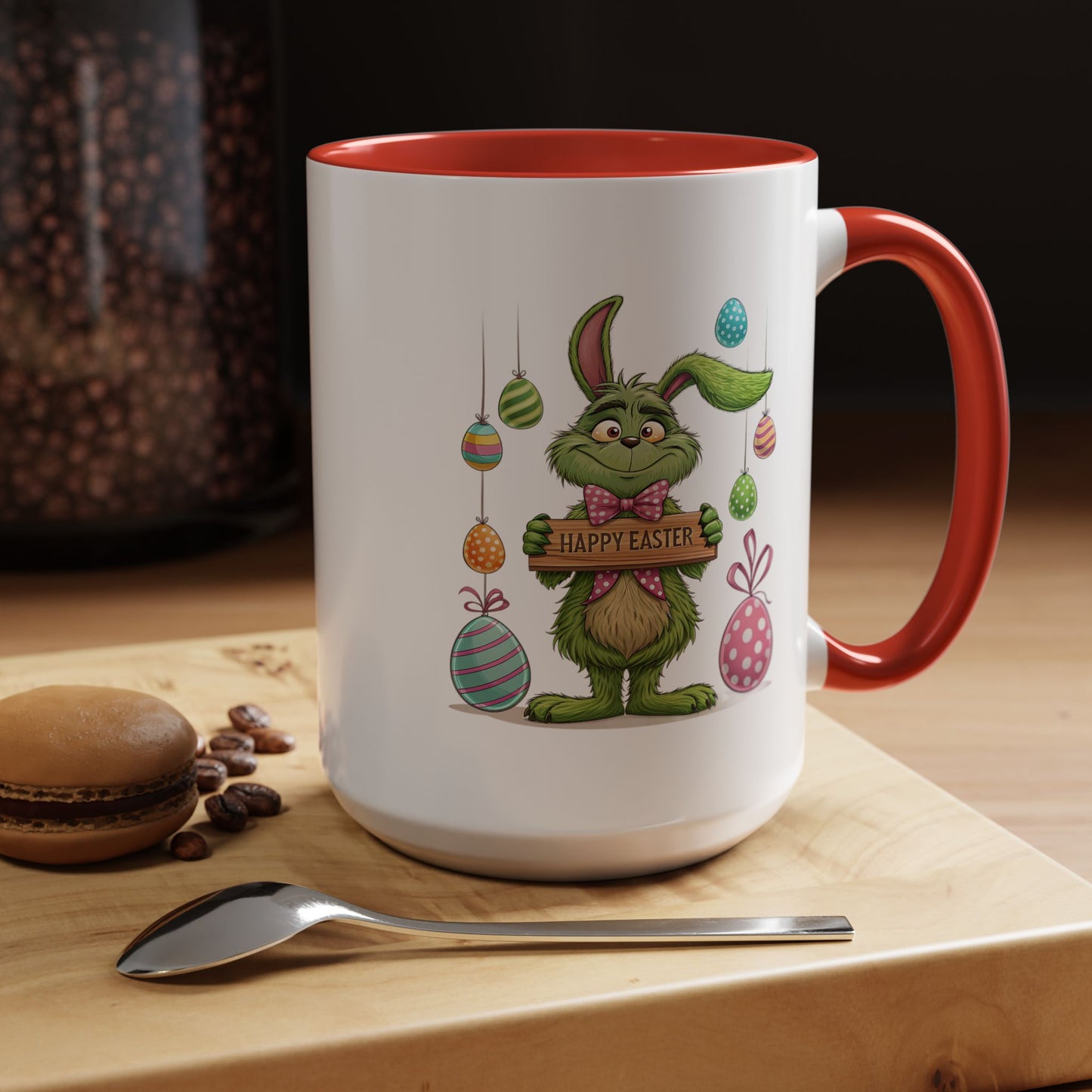 Easter Mug - Green Bunny