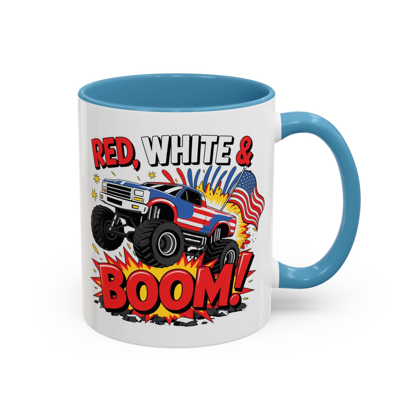 4th of July Mug - Red White & Boom!