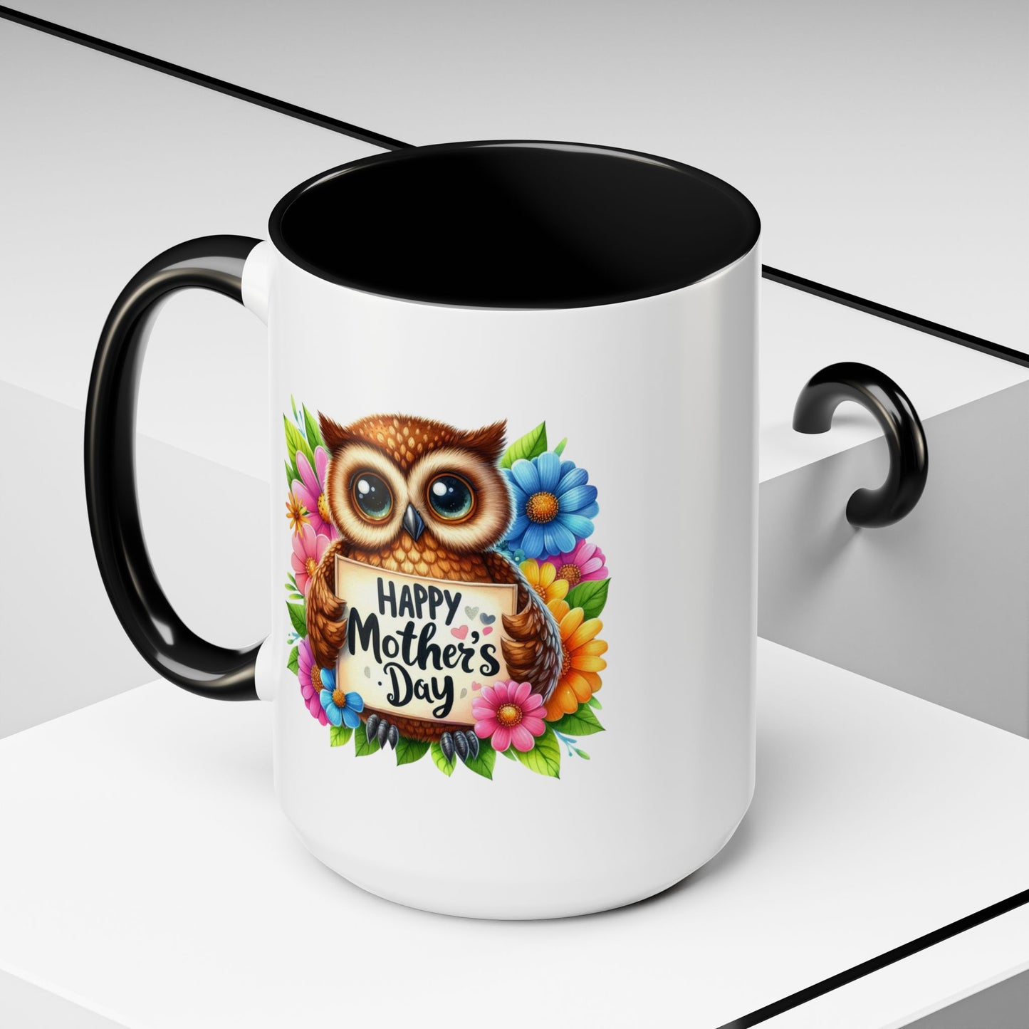 Mother's Day Mug - Happy Mother's Day Owl