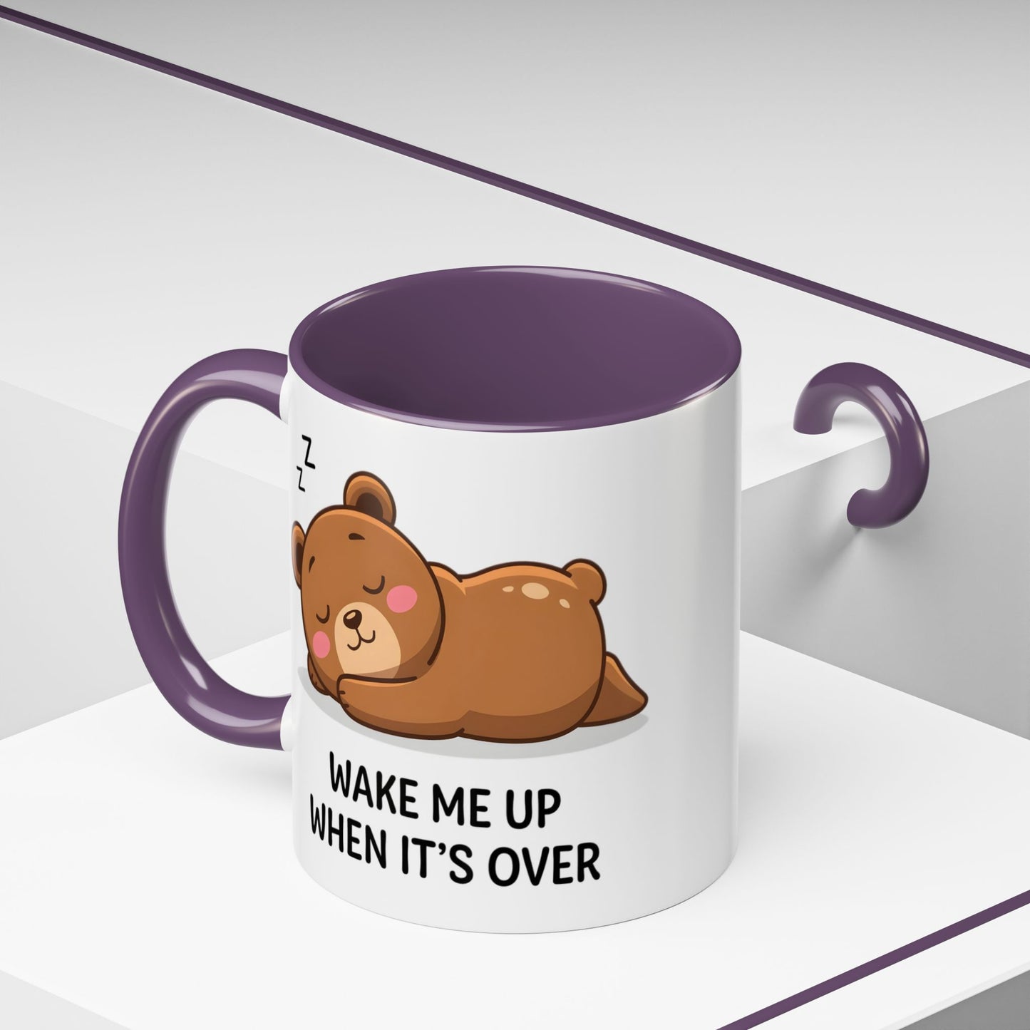 Humor Mug - Wake Me Up When It's over