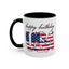 4th of July Mug - Happy Birthday USA