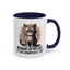 Humor Mug - Beware of My Cat
