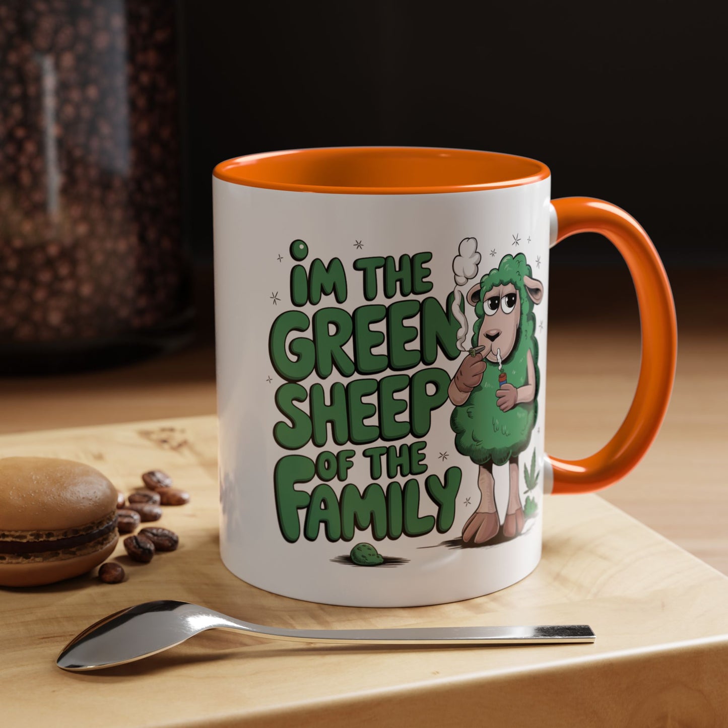 Adult Mug - I'm The Green Sheep