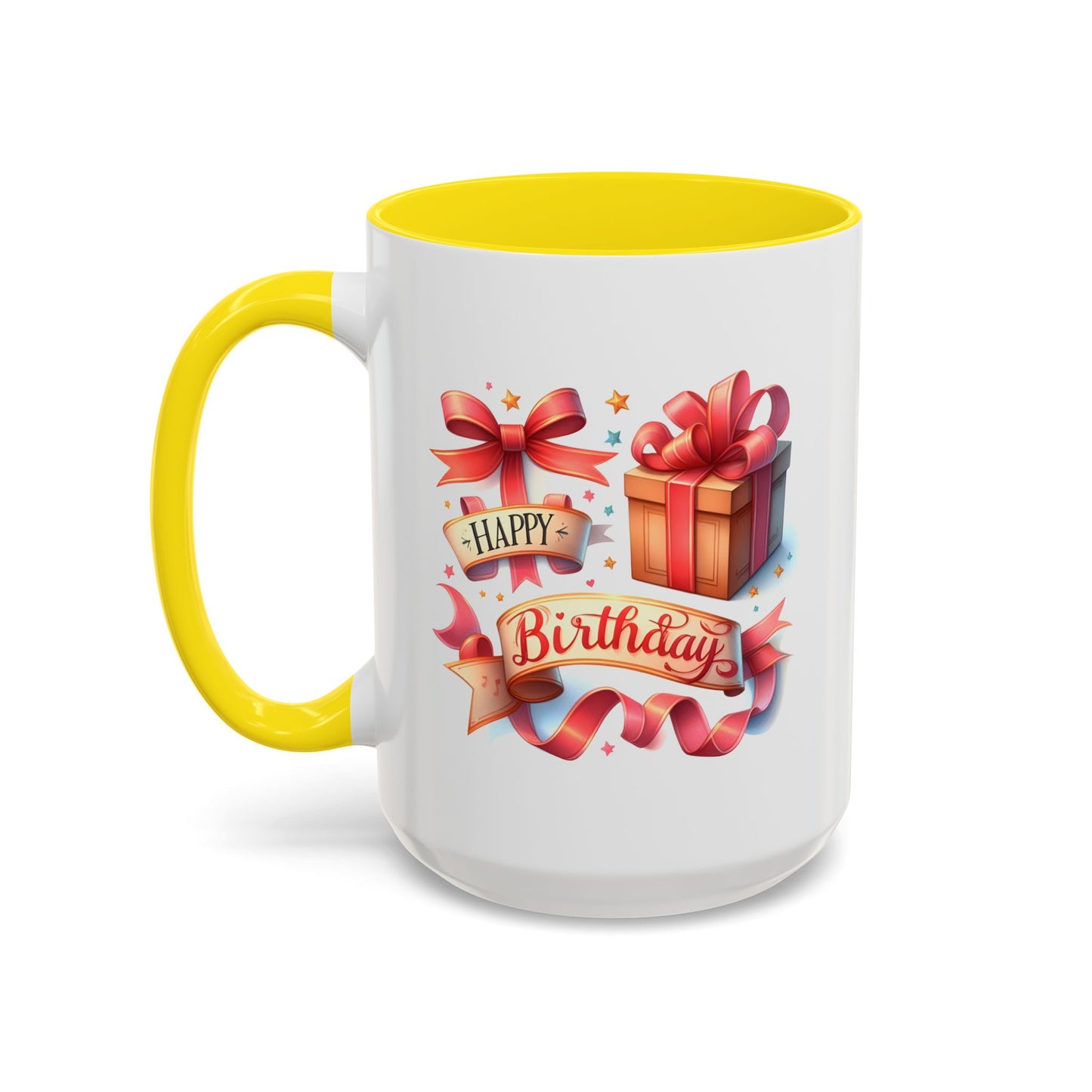Birthday Mug - Present Ribbon