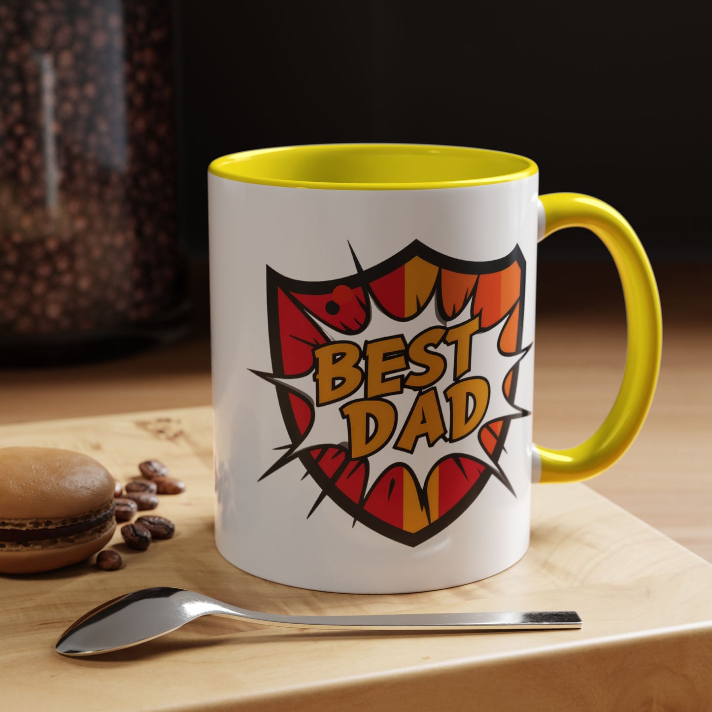 Father's Day Mug - Best Dad Shield