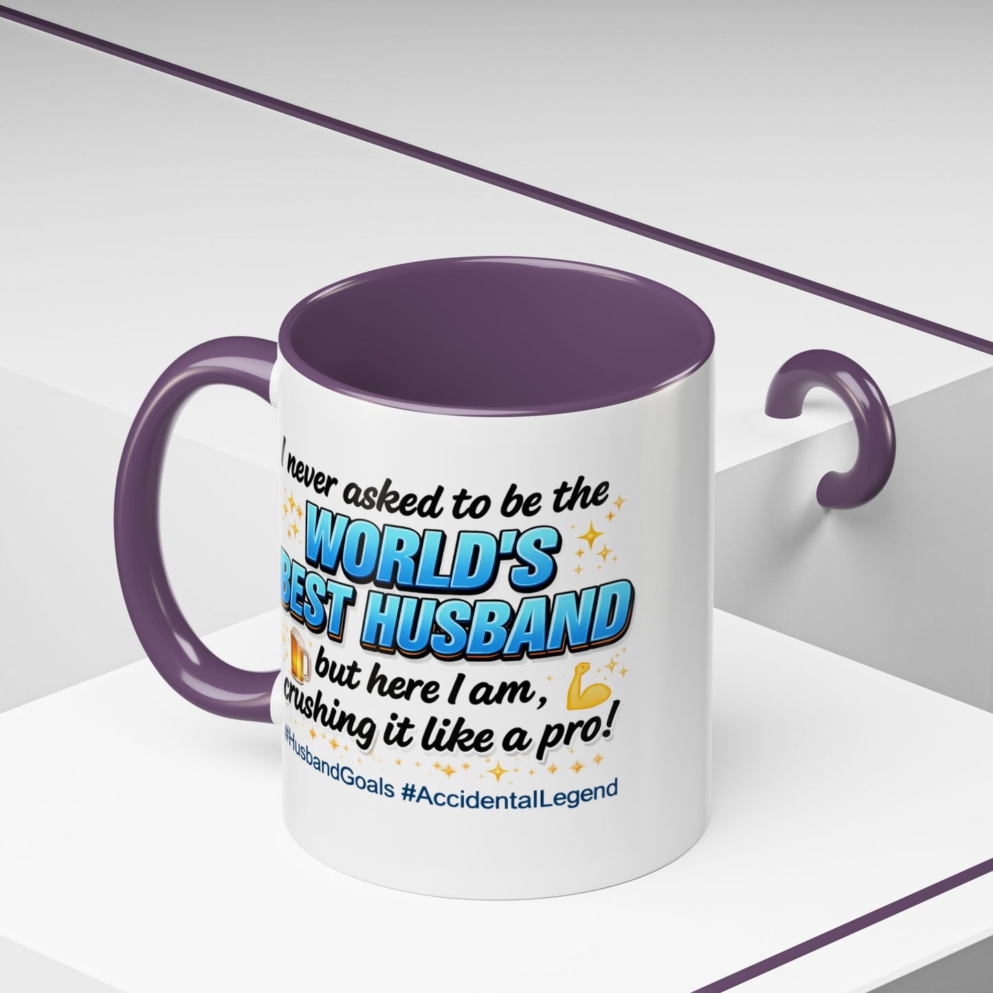 Anniversary Mug - I Never Asked To Be The World's Best Husband