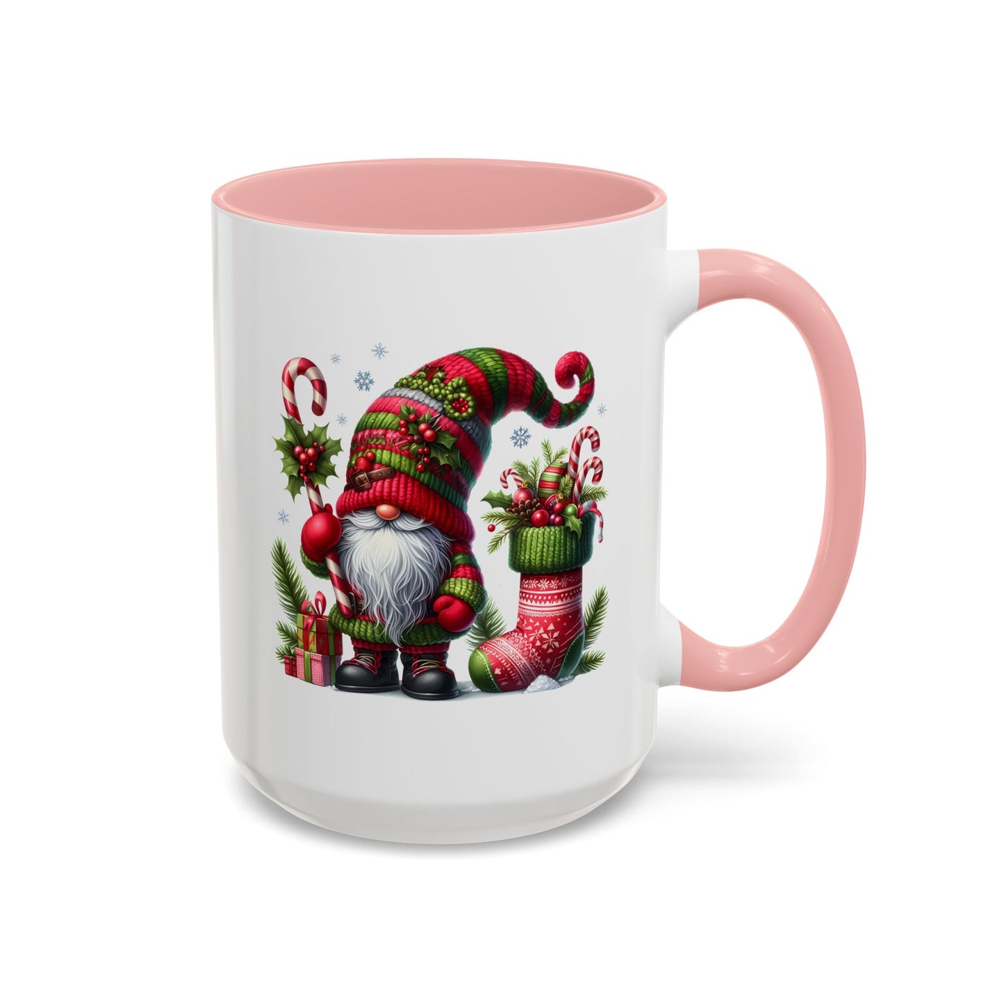 Christmas Mug - Gnome and Christmas Stocking