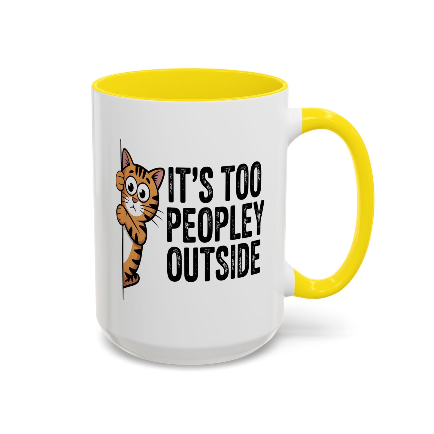 Animal Mug - It's Too Peopley Outside