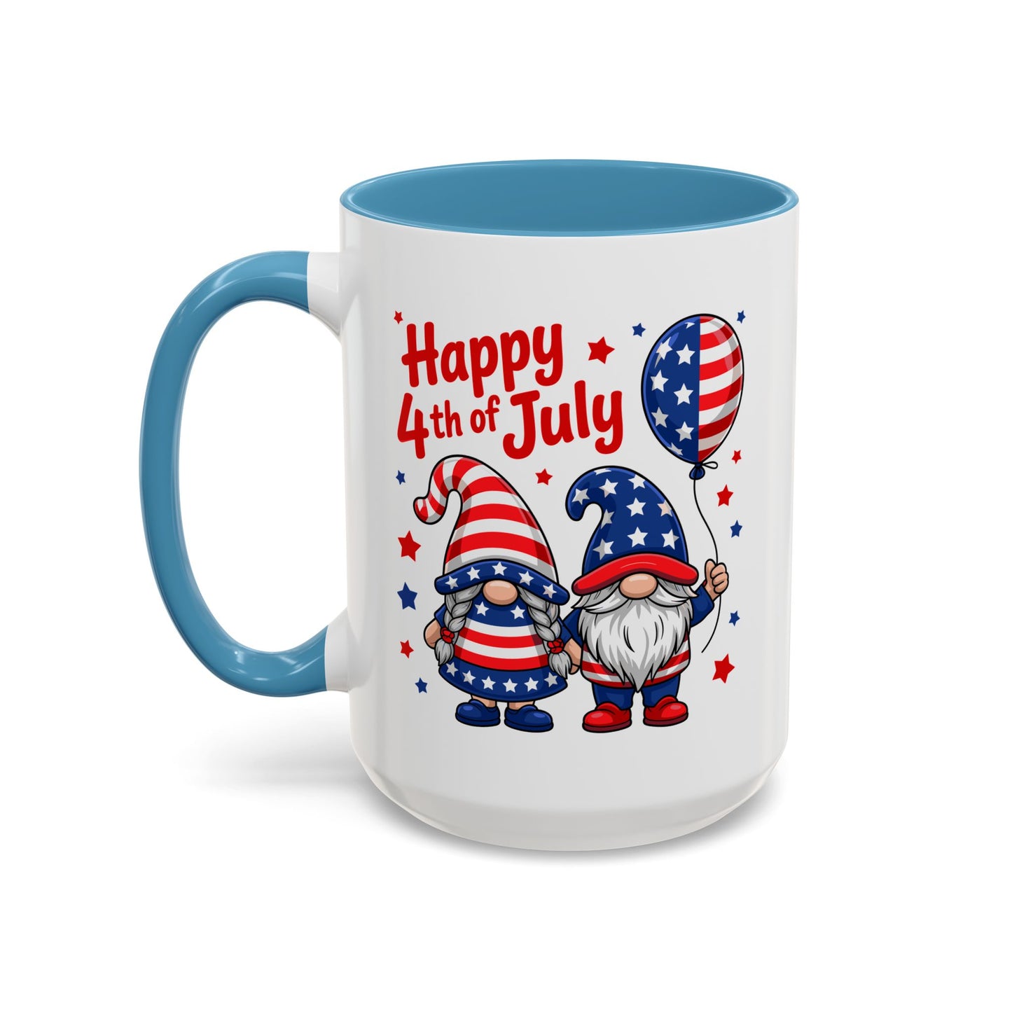 4th of July Mug - Happy 4th of July Gnomes