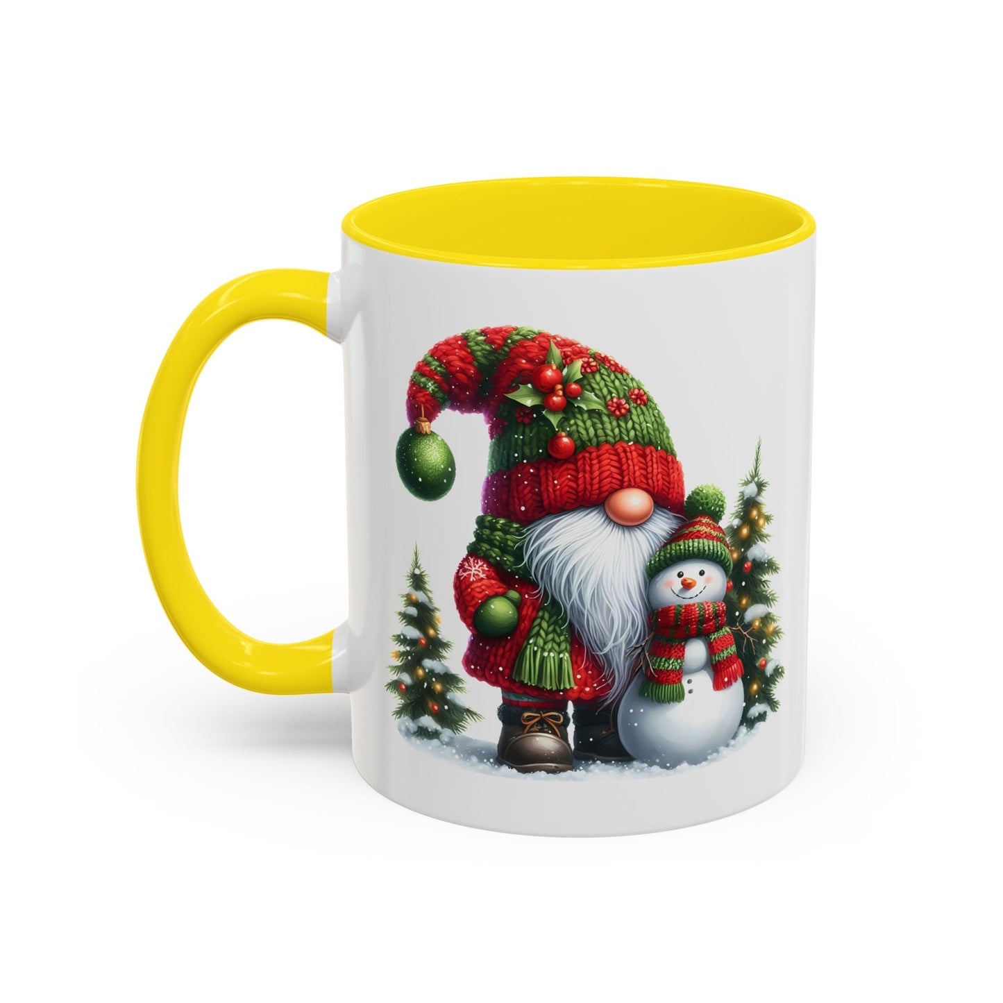 Christmas Mug - Gnome and Snowman