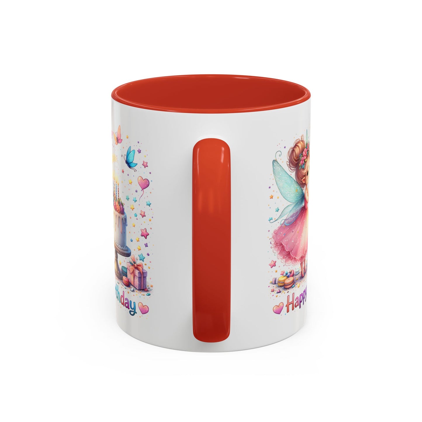 Birthday Mug - Fairy Butterflies
