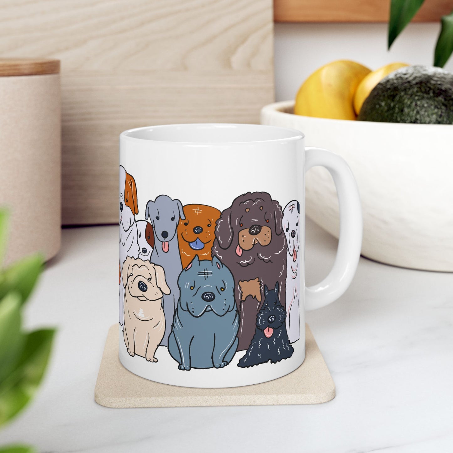 Animal Mug - Animated Dog Wrap