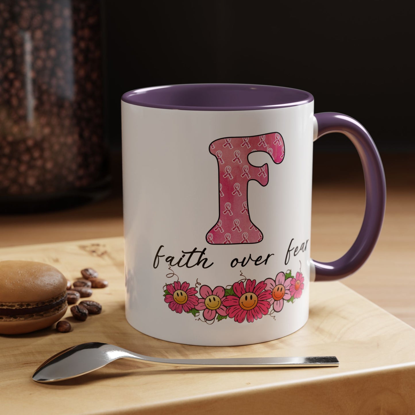 Religious Mug - Faith Over Fear