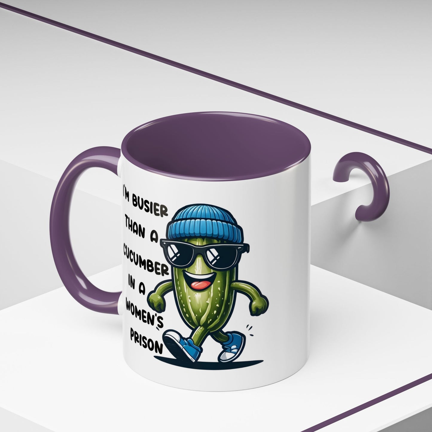 Adult Mug - I'm Busier Than a Cucumber In a Women's Prison