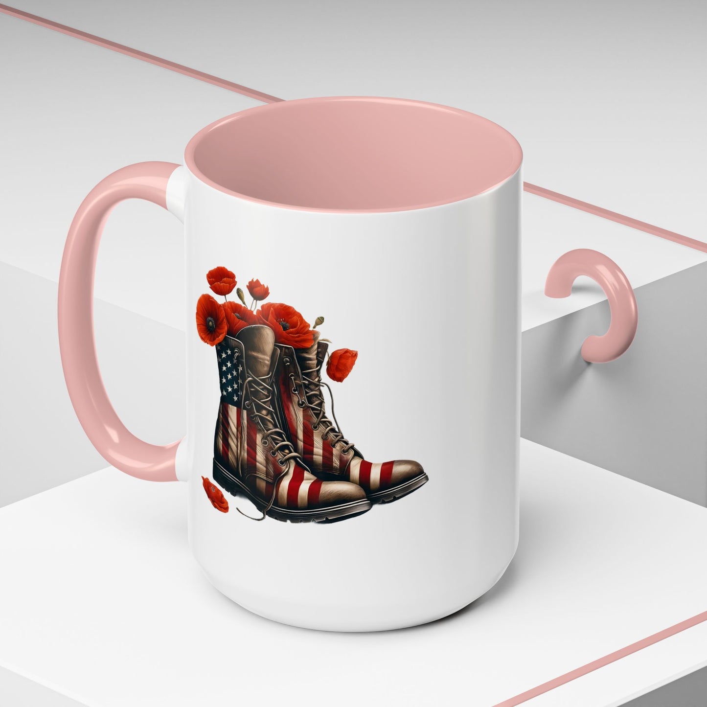 4th of July Mug - Fallen Soldier Boots