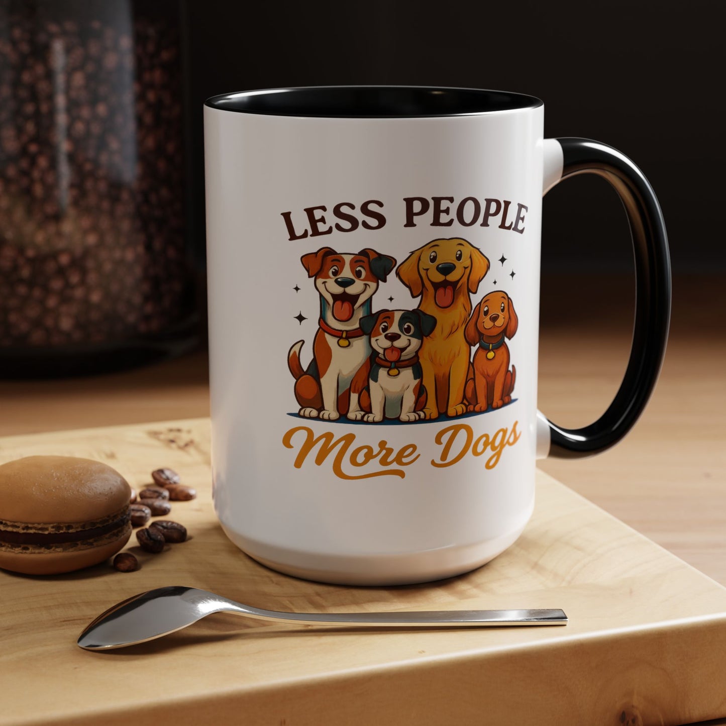 Animal Mug - Less People More Dogs