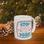 Motivation Mug - Stop Wishing Start Doing Badge