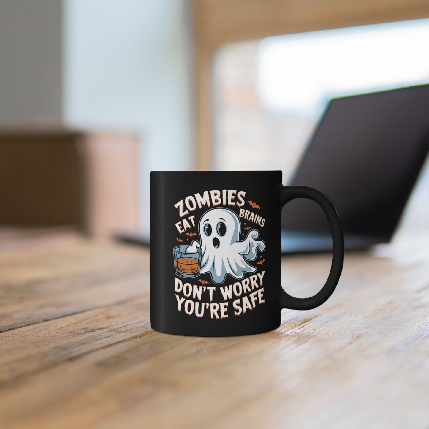 Halloween Mug - Zombies Eat Brains