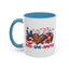 4th of July Mug - Peace Love America