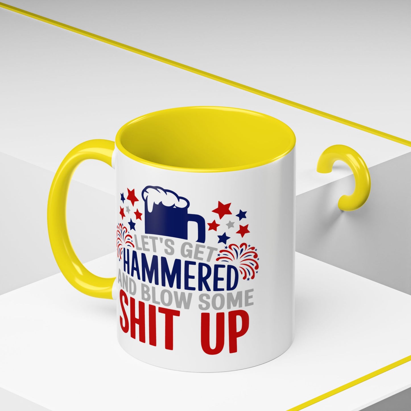 4th of July Mug - Let's Get Hammered