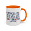 4th of July Mug - USA EST 1776 Floral