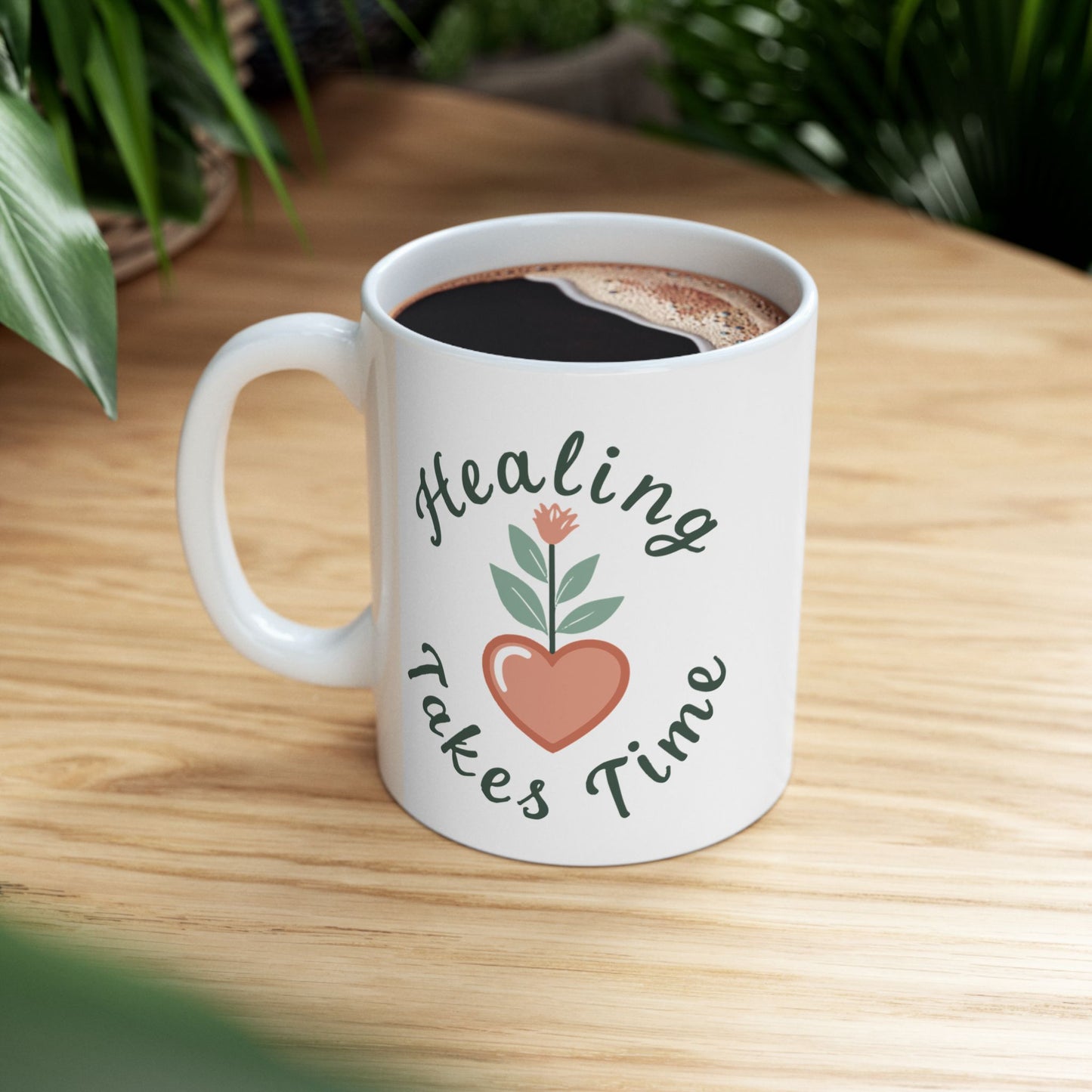 Wellness Mug - Healing Takes Time