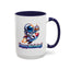 Birthday Mug - Astronaut Rocket